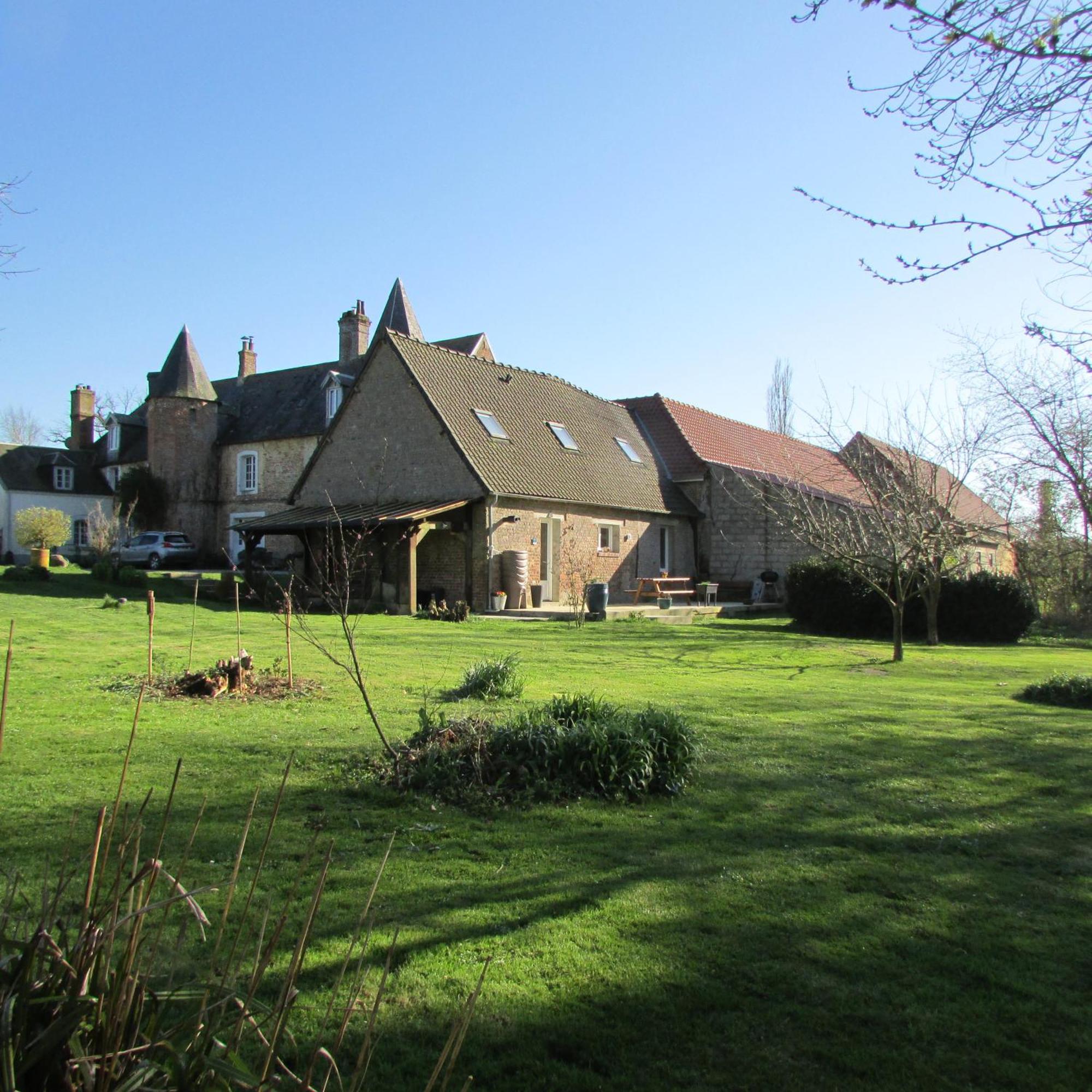 Gite Manoir Les Camps Greslins Questrecques Exteriér fotografie